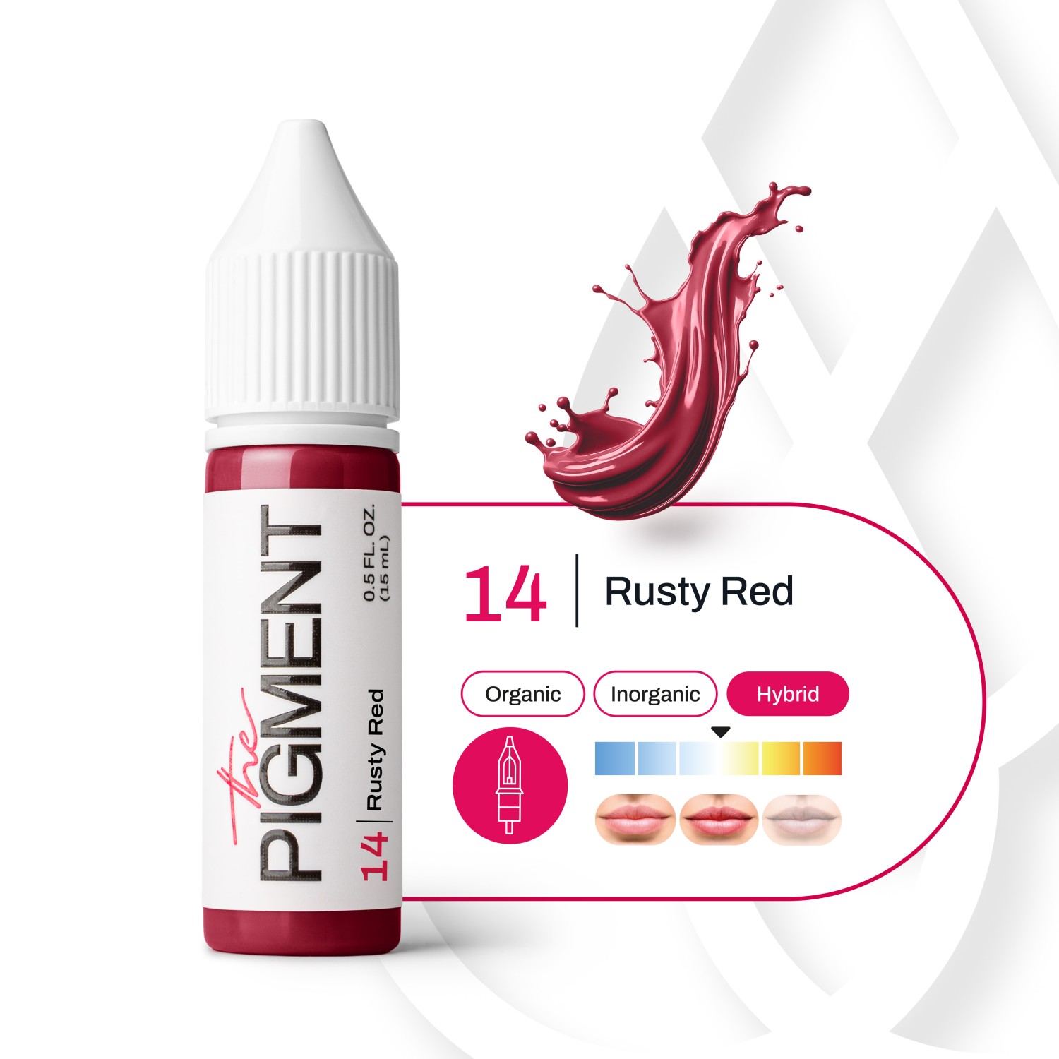 THE PIGMENT ტუჩის პიგმენტი Rusty Red 15მლ.